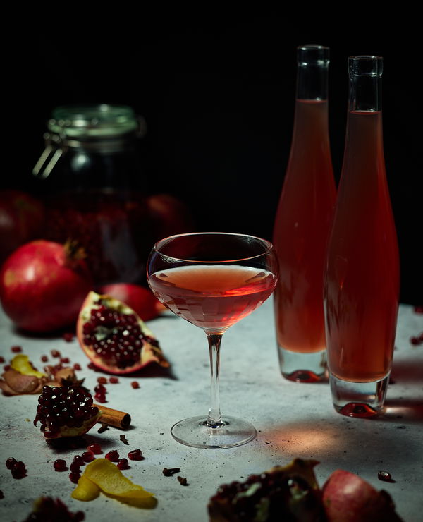 Make Your Own Pomegranate Liqueur at Home