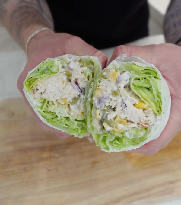 Chicken Lettuce Wrap