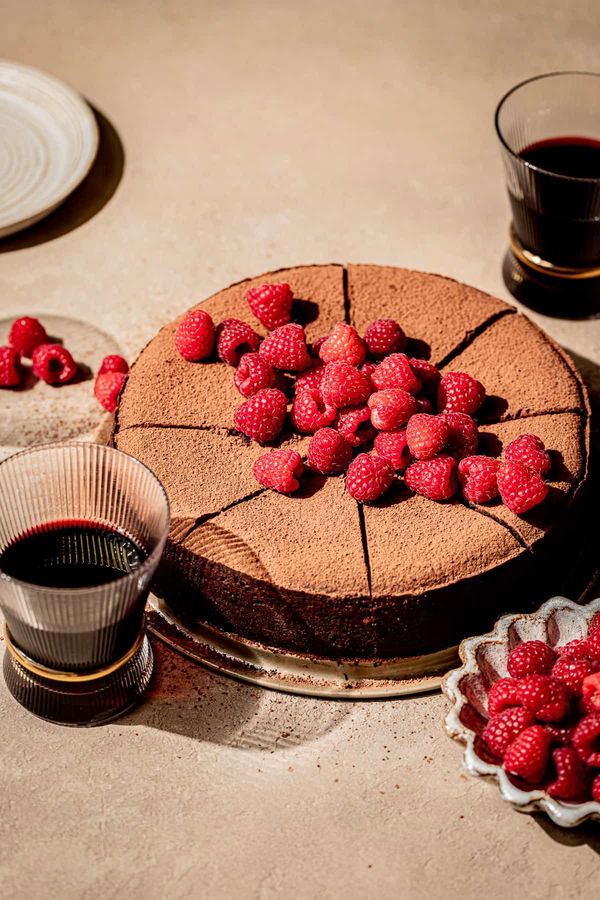 Red Wine Chocolate Cake