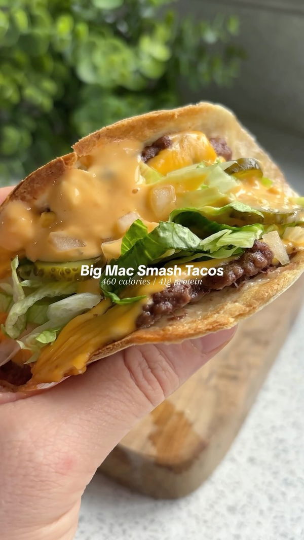 Big Mac Smash Tacos🍟