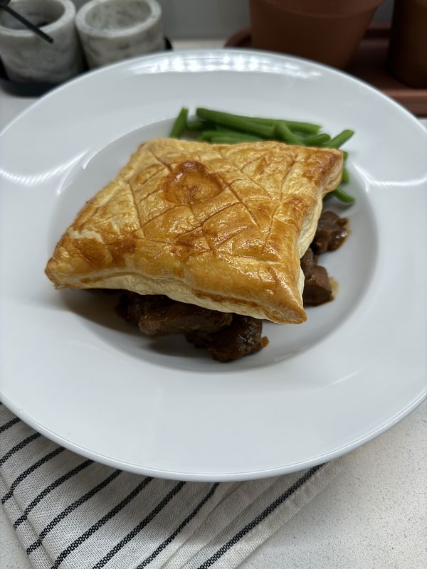 Puff Pastry Pie Top 🥧