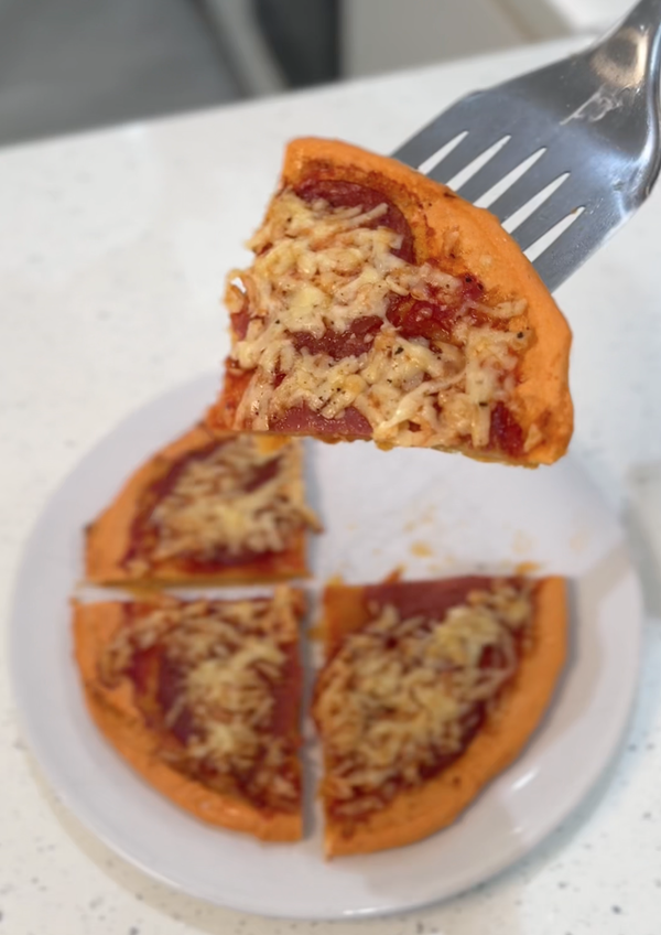 Red Lentil Pizza Crust