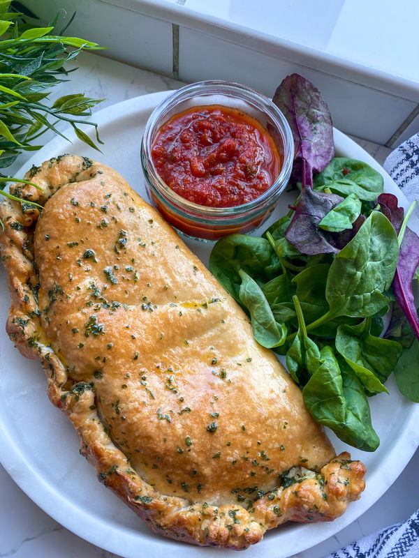 Garlic Bread Calzones