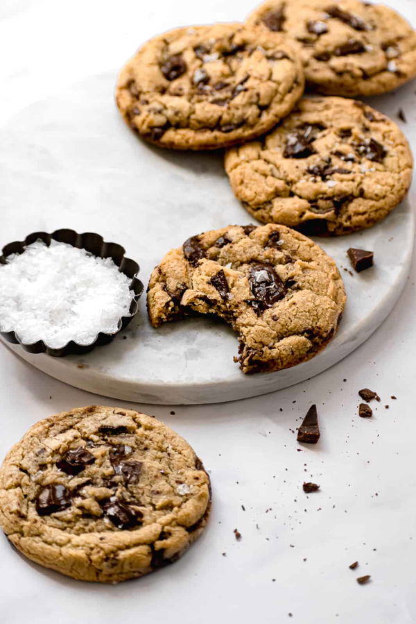 Chewy Egg Yolk Chocolate Chip Cookies