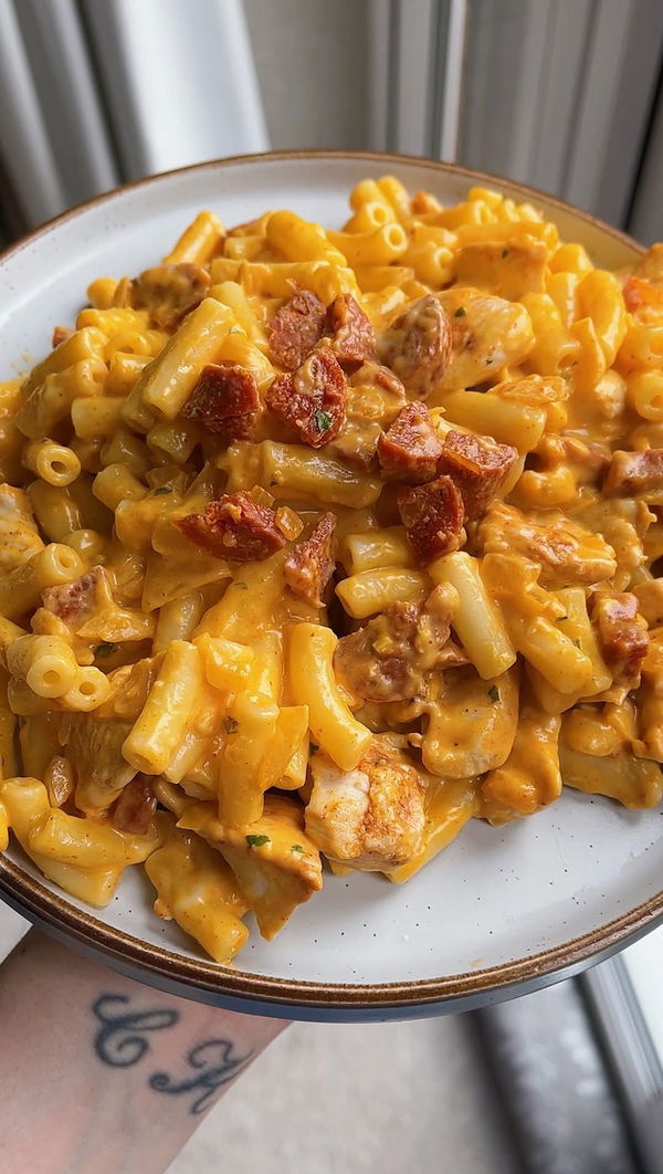 Chorizo & Chicken Mac n Cheese 🥵