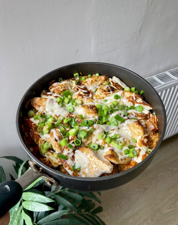 Nandos Chicken & Halloumi Rice