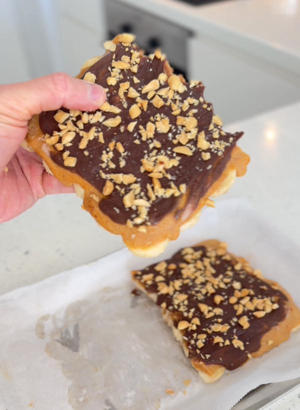 High-Protein Snickers Bark