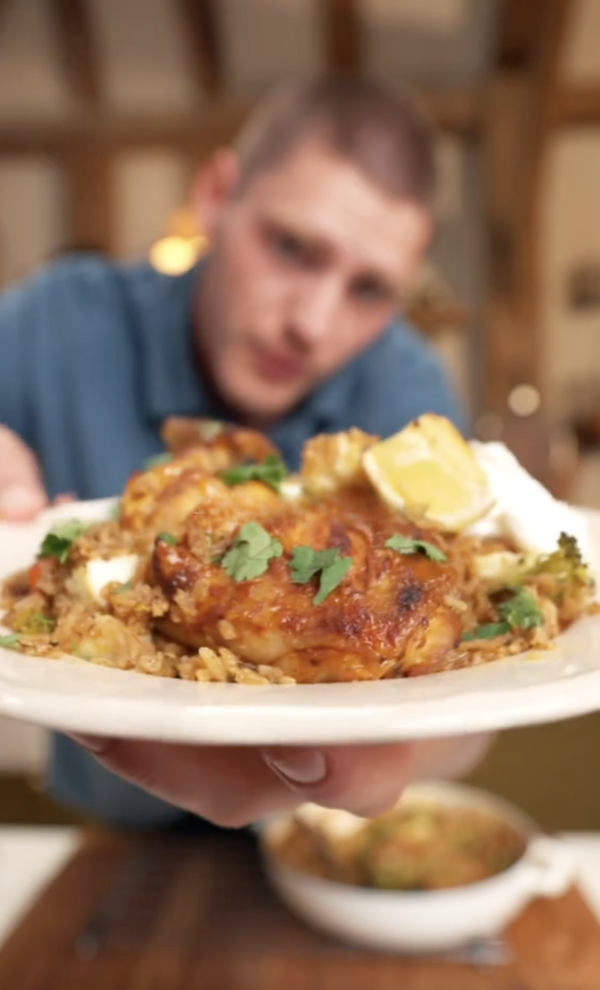 One-Pan Nando’s Style Chicken & Rice