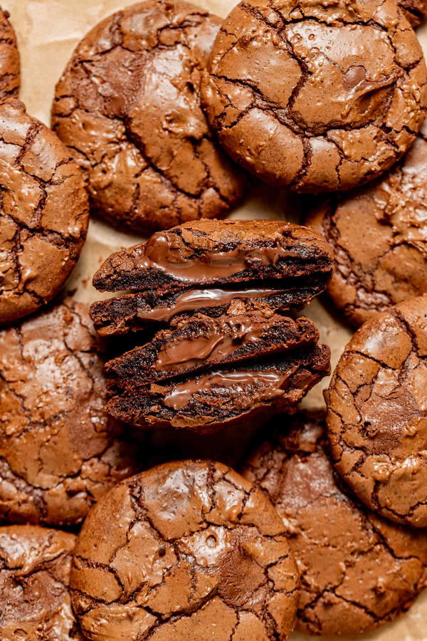 Chocolate Nutella Cookies