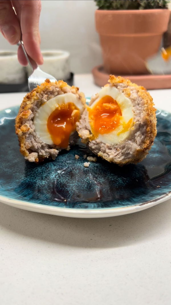 Air Fryer Scotch Eggs 🤩