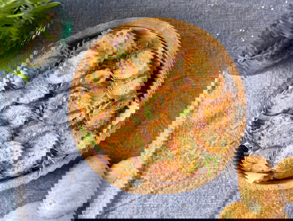 Air Fryer Rosemary Salted Potato Crisps