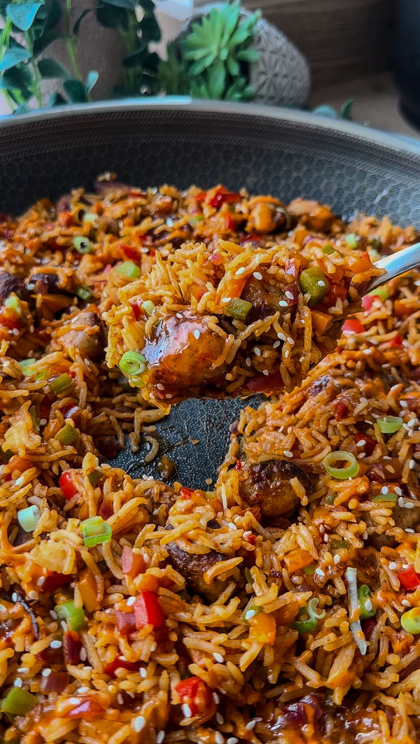 Sweet Chilli Sausage Fried Rice