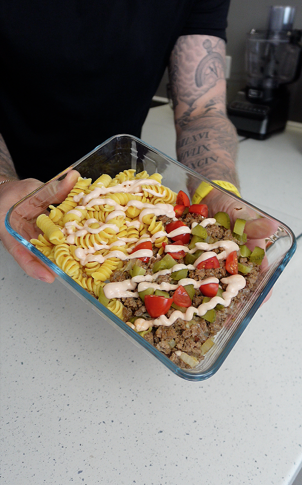 Big Mac Pasta (Meal Prep)