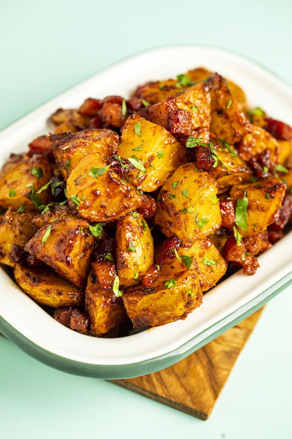 Honey BBQ Bacon Potatoes🥓