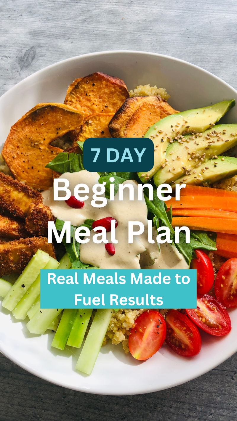 🏁 Start Here: 7-Day Beginner Meal Plan