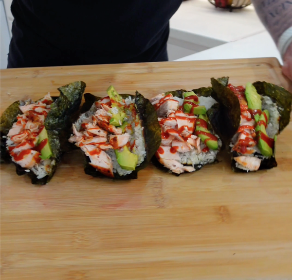 Crispy Sushi Tacos