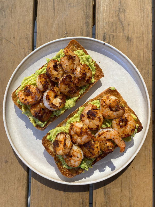 Cajun Prawn Toast