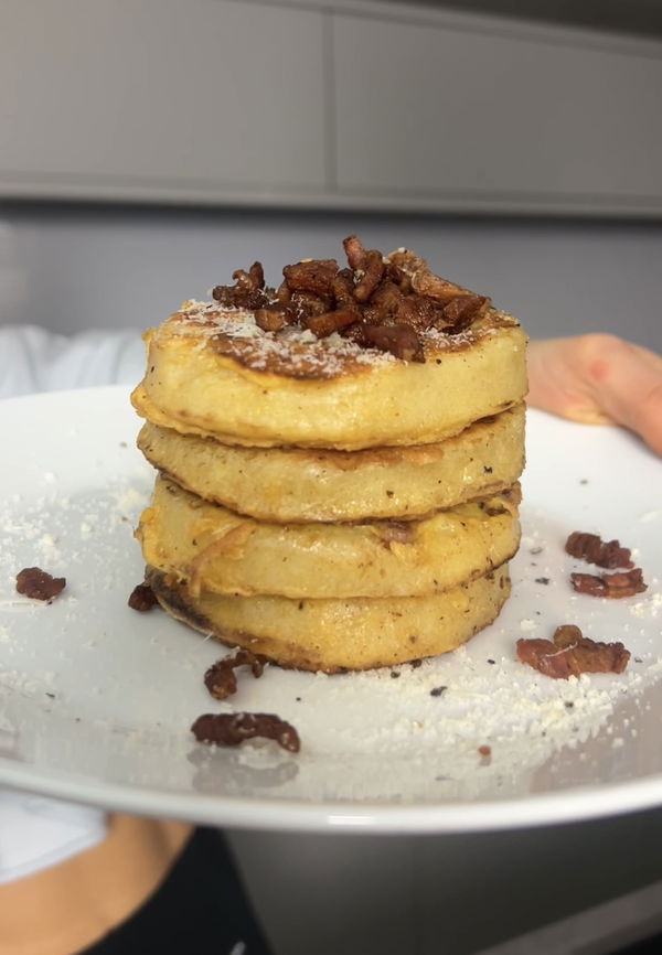 Carbonara Crumpets
