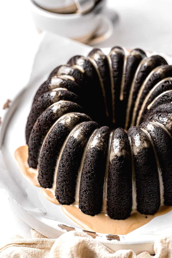 Fudgy Chocolate Espresso Bundt Cake