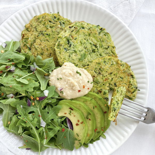 Parmesan Zucchini Fritters