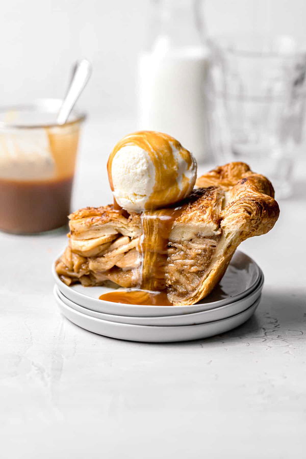 Salted Caramel Apple Pie