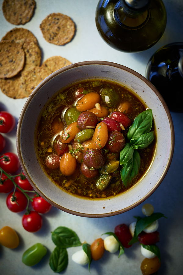 Balsamic Marinated Tomatoes