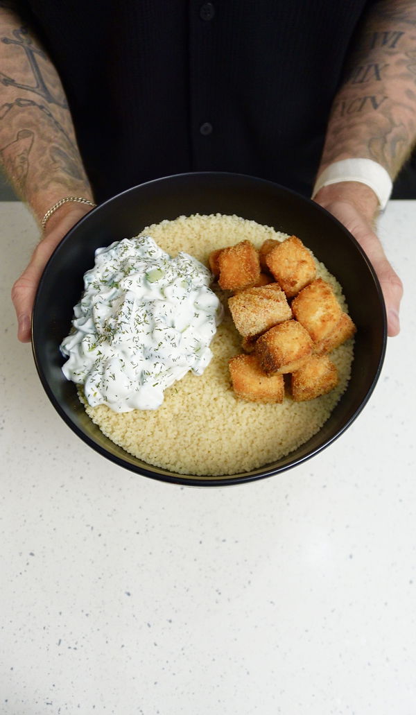 Couscous Salmon Bowl