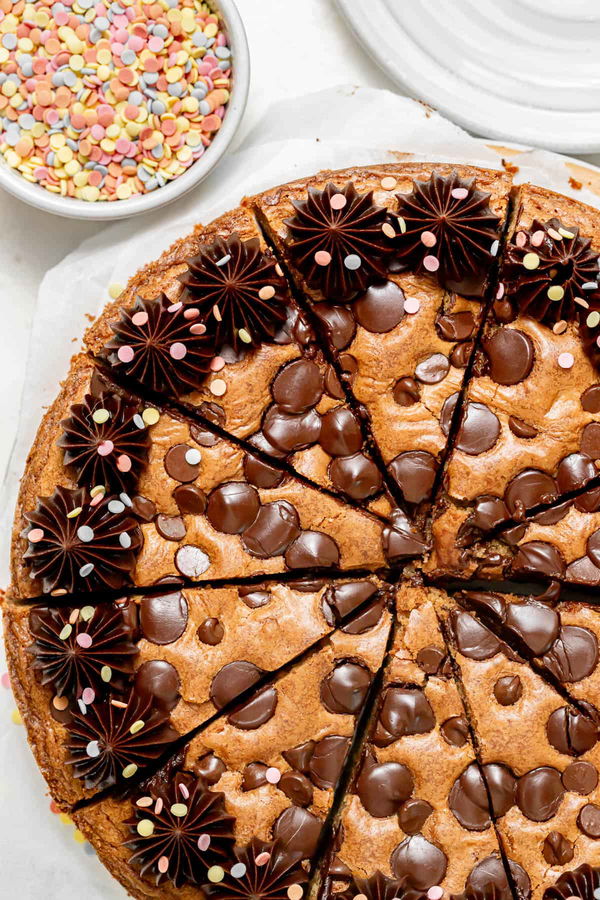 Brown Butter Chocolate Chip Cookie Cake