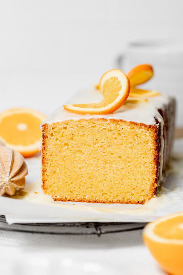 Glazed Orange Pound Cake