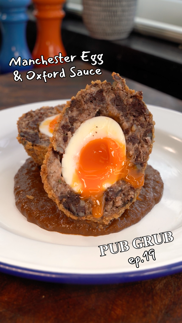 Manchester Egg with Oxford Sauce