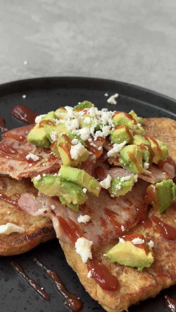 Loaded Eggy Bread