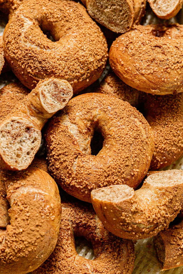 Cinnamon Swirl Bagels