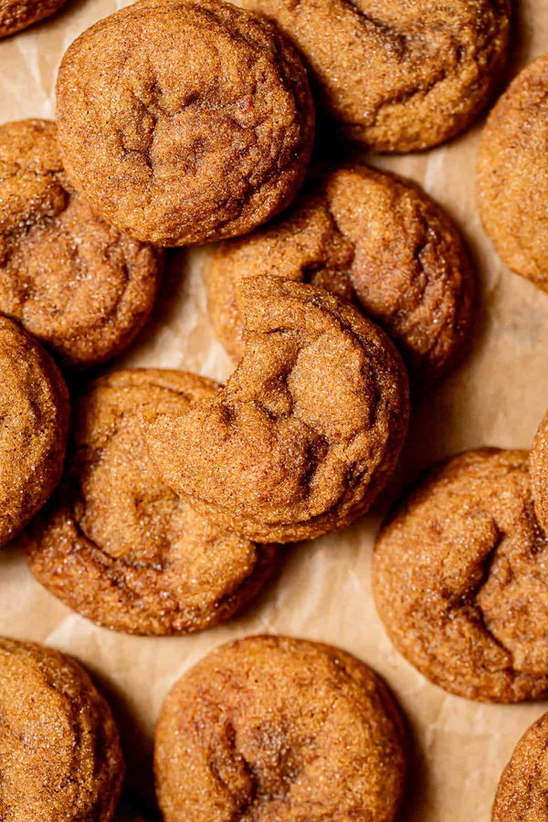 Brown Butter Pumpkin Snickerdoodles