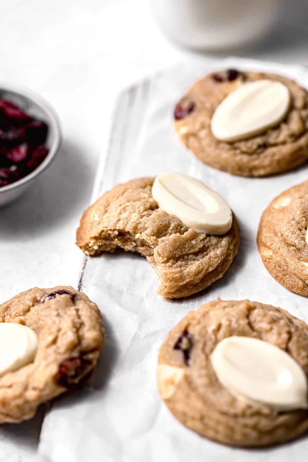 White Chocolate Cranberry Cookies