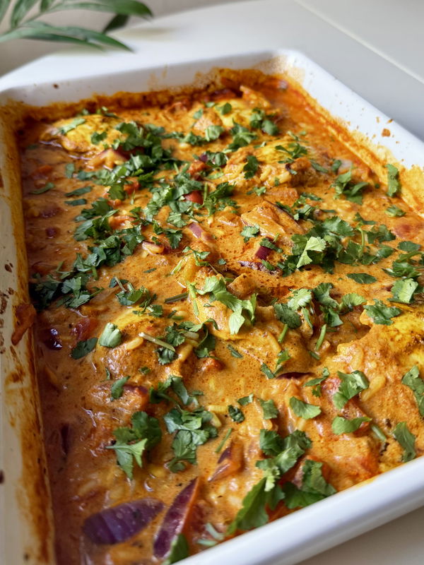 Chicken Tikka Masala Bake