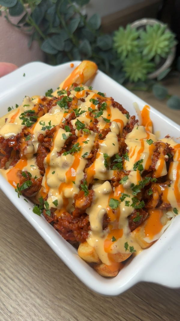 Cheesy Nduja Beef Loaded Fries