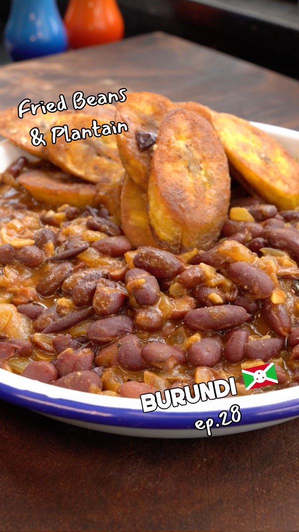 Fried Beans & Plantain (Ibiharage & Ibitoke) - Around the World, Episode 28: Burundi