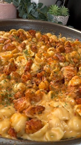 Fajita Chicken Mac n Cheese🧀