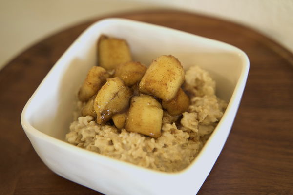 Caramelized Banana Oatmeal