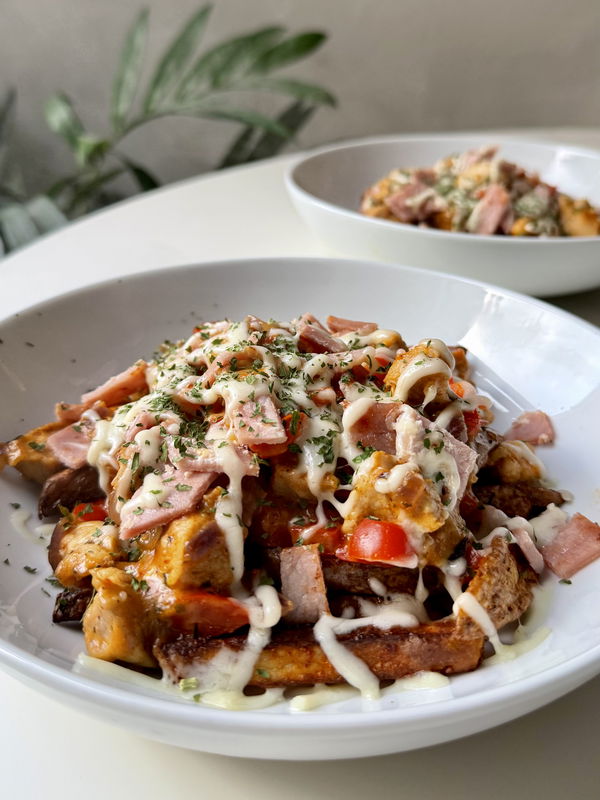 Cajun Chicken & Bacon Loaded Fries