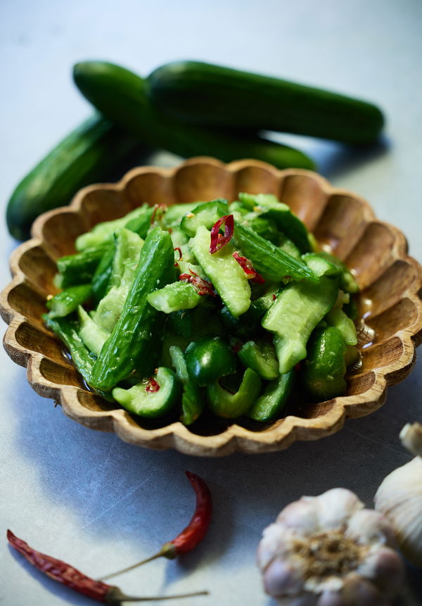 Whack Whack Cucumber Salad