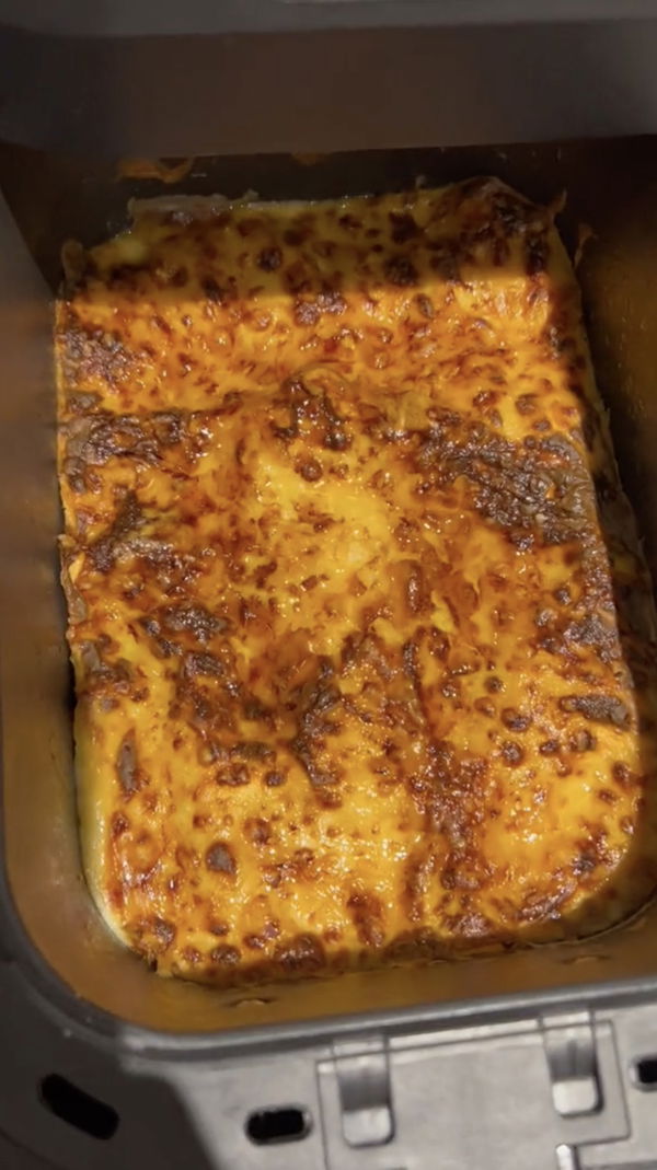 Perfect Air Fryer Lasagne