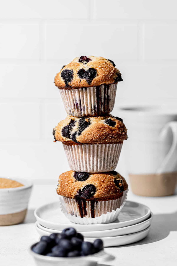 Small Batch Buttermilk Blueberry Muffins