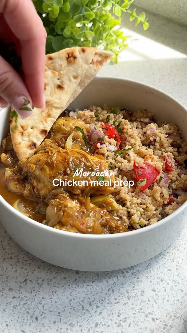 Moroccan Chicken Meal Prep