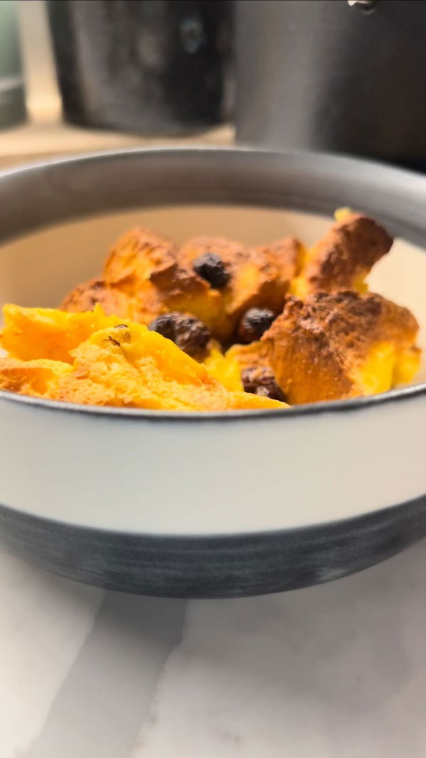 Brioche Bread & Butter Pudding 🥧