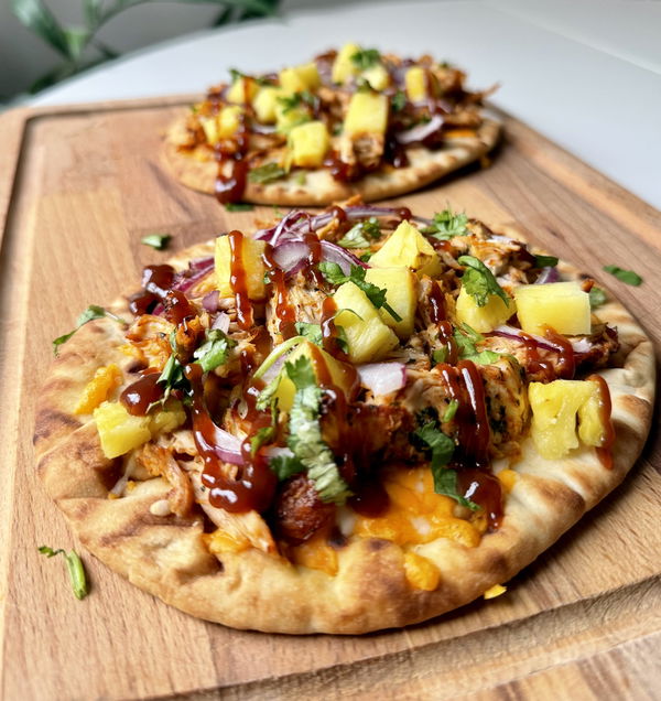 BBQ Chicken & Pineapple Flatbread