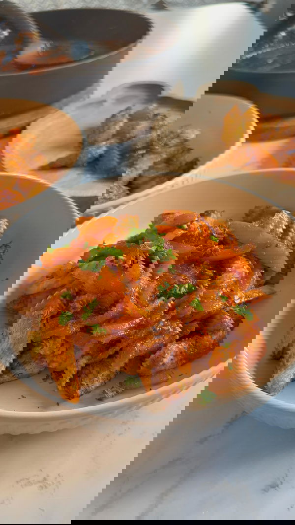 BBQ Fajita Chicken Loaded Mini Roasties