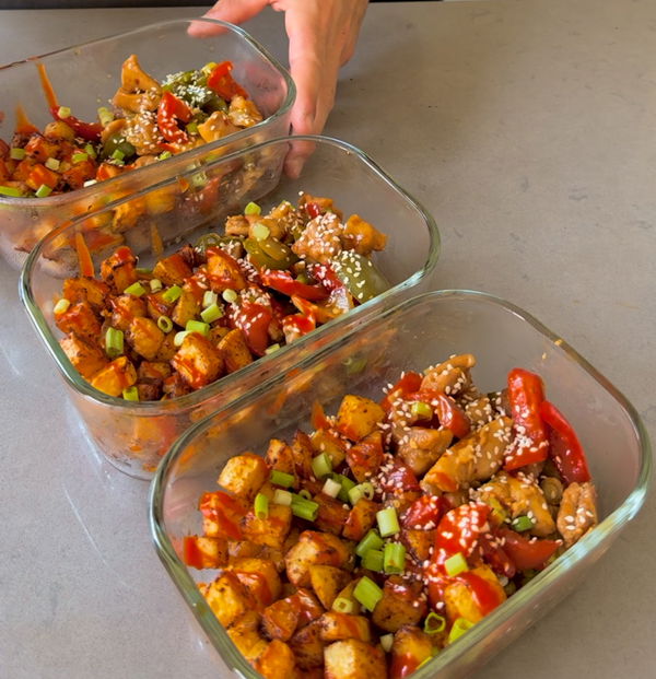 Salt & Pepper Chicken With Roasties