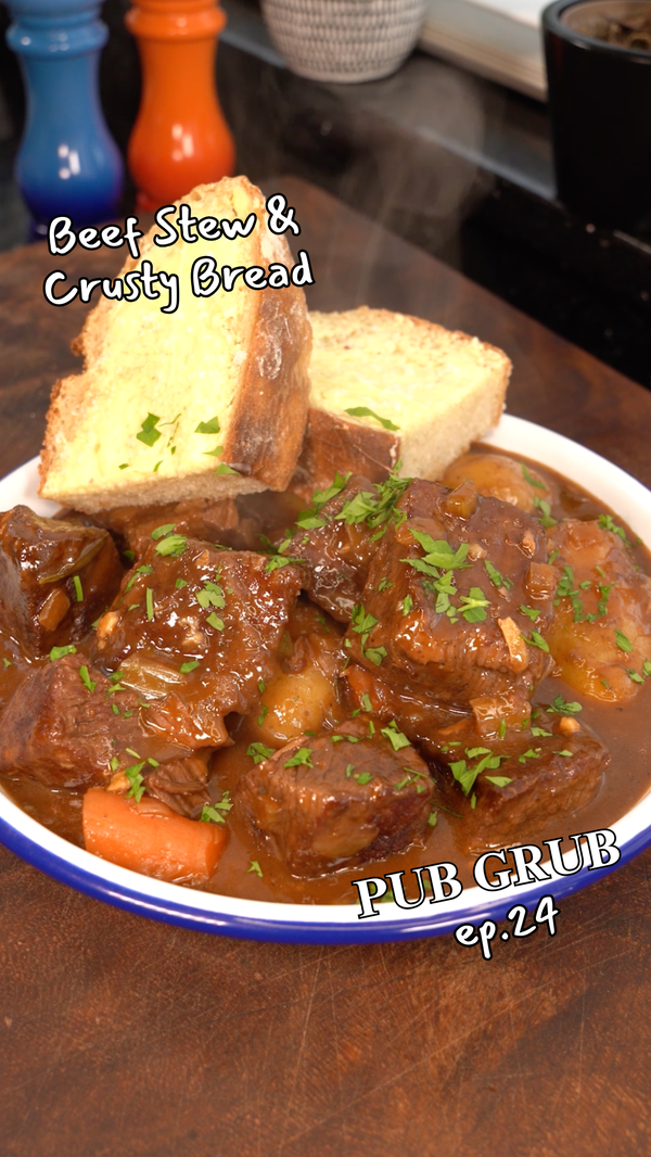 Beef Stew & Crusty Bread