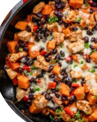 Mexican Sweet Potato Skillet